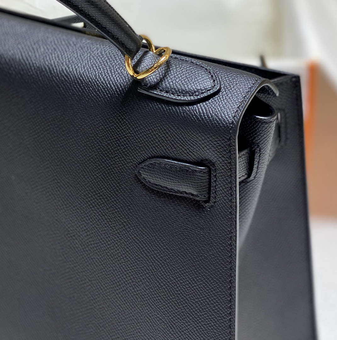 Hermes Sellier Kelly Epsom Leather Bag H213002