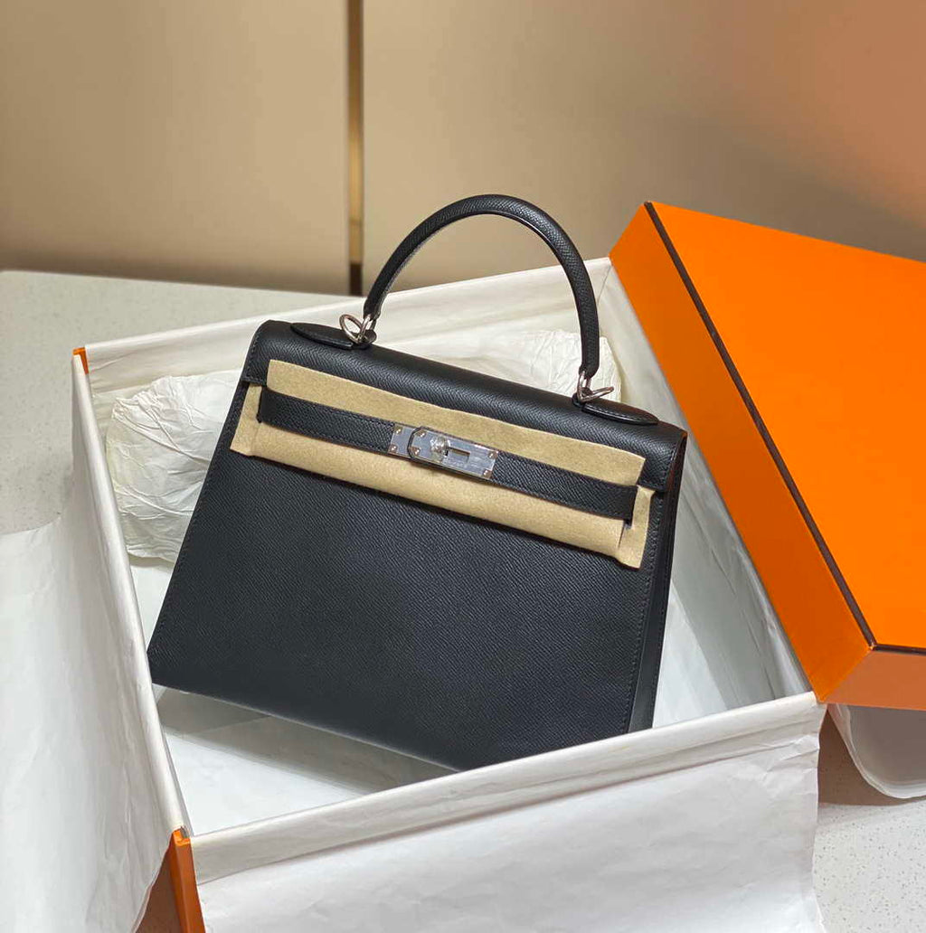 Hermes Sellier Kelly Epsom Leather Bag H213002