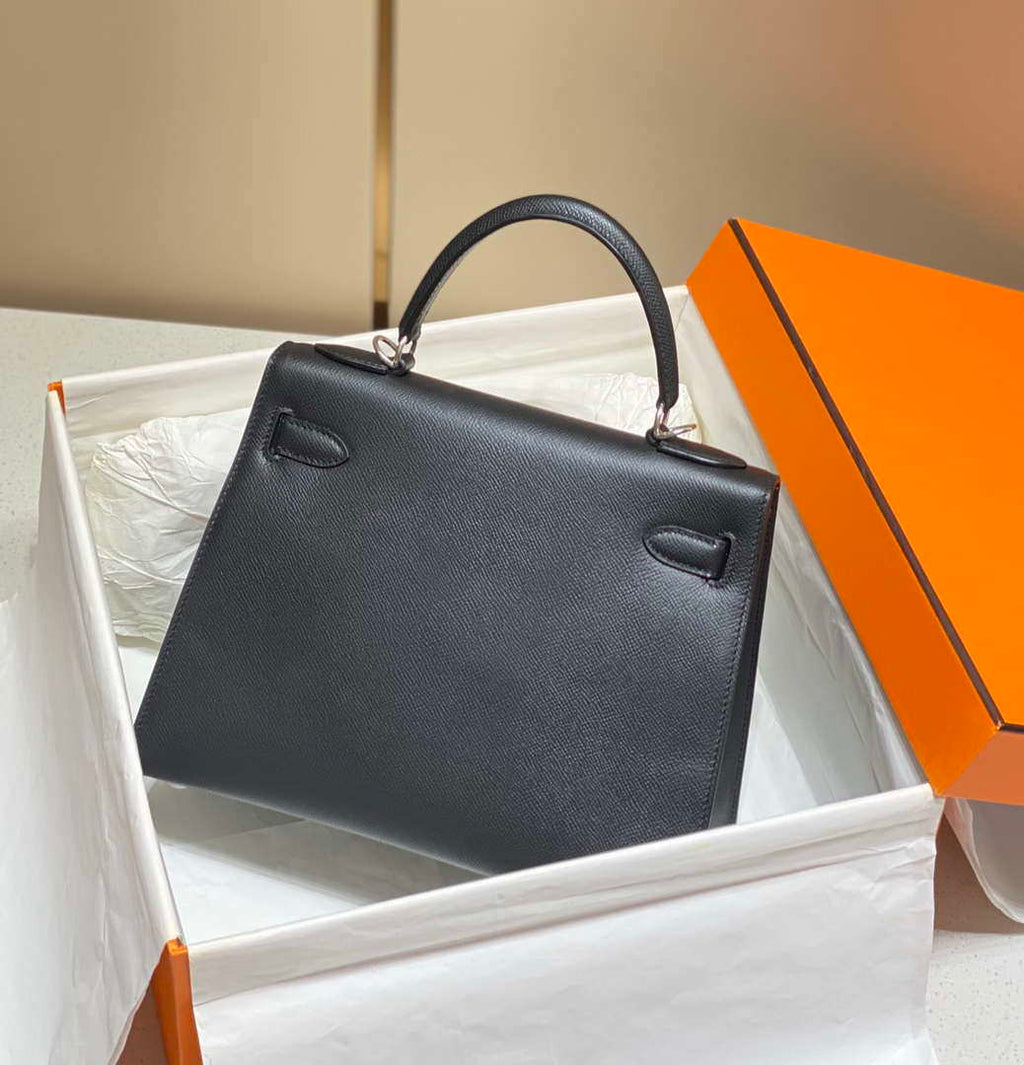 Hermes Sellier Kelly Epsom Leather Bag H213002