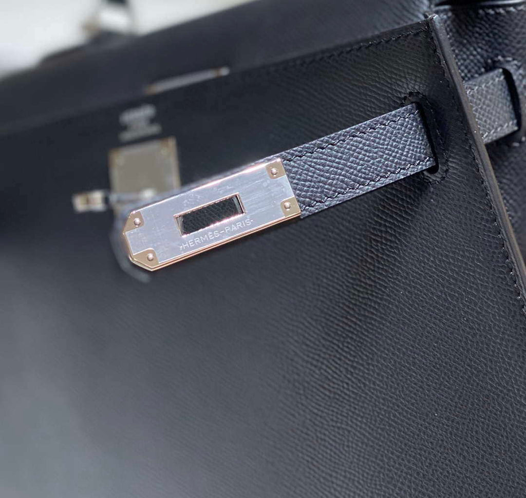 Hermes Sellier Kelly Epsom Leather Bag H213002