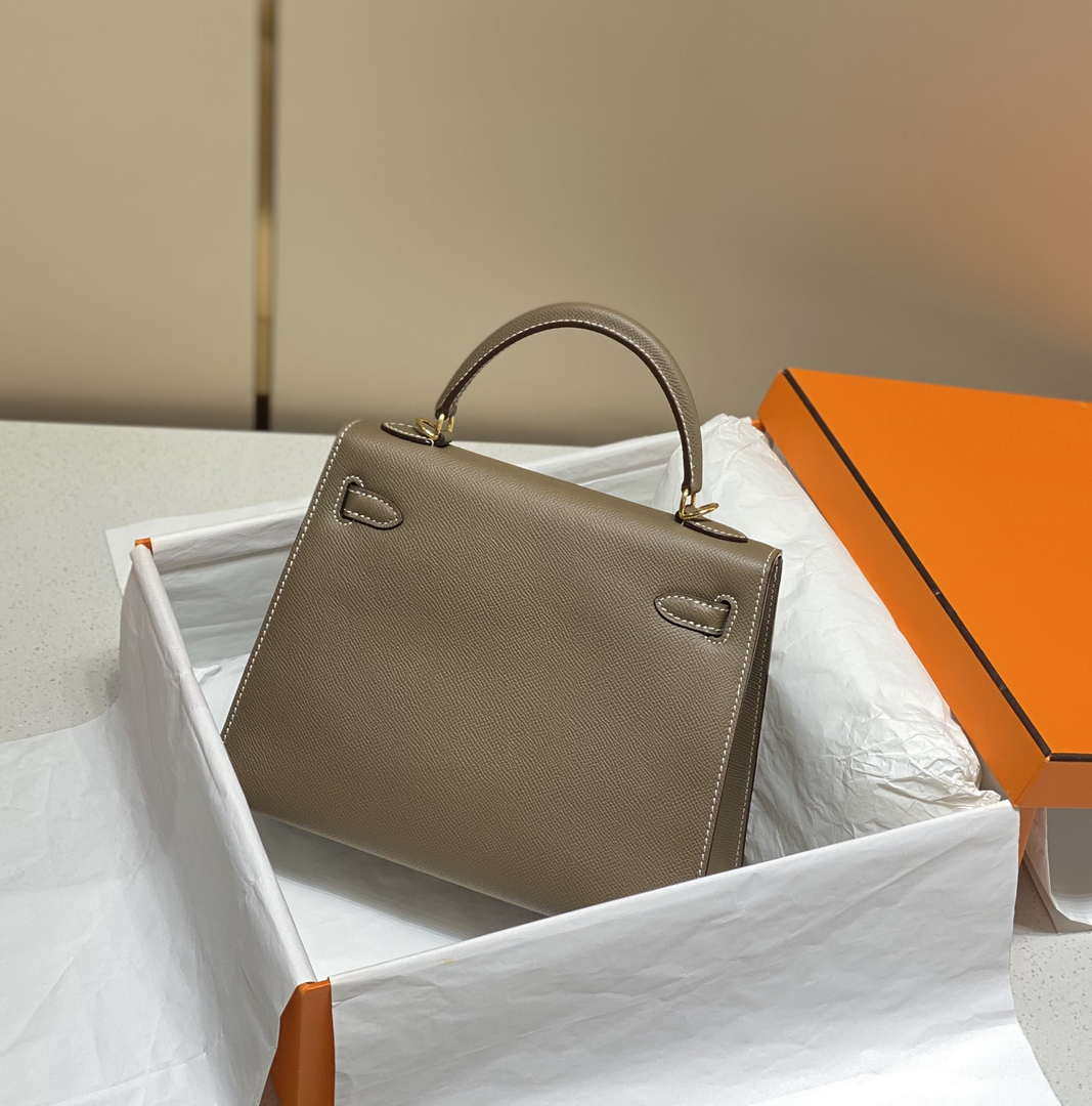 Hermes Sellier Kelly Epsom Leather Bag H213003