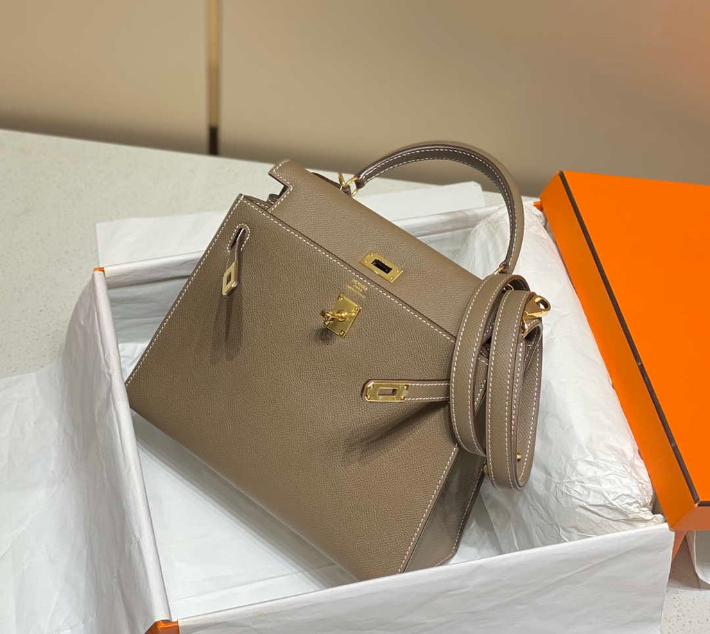 Hermes Sellier Kelly Epsom Leather Bag H213003