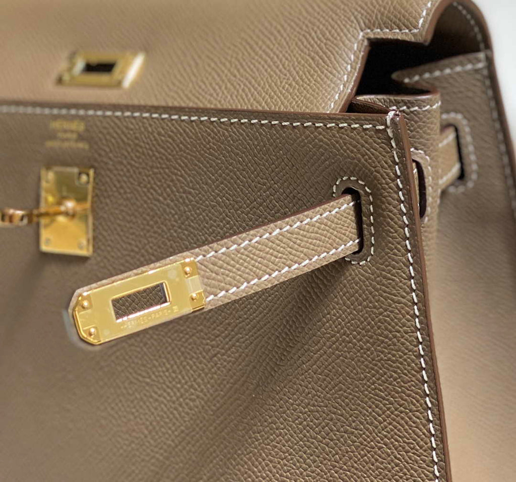 Hermes Sellier Kelly Epsom Leather Bag H213003