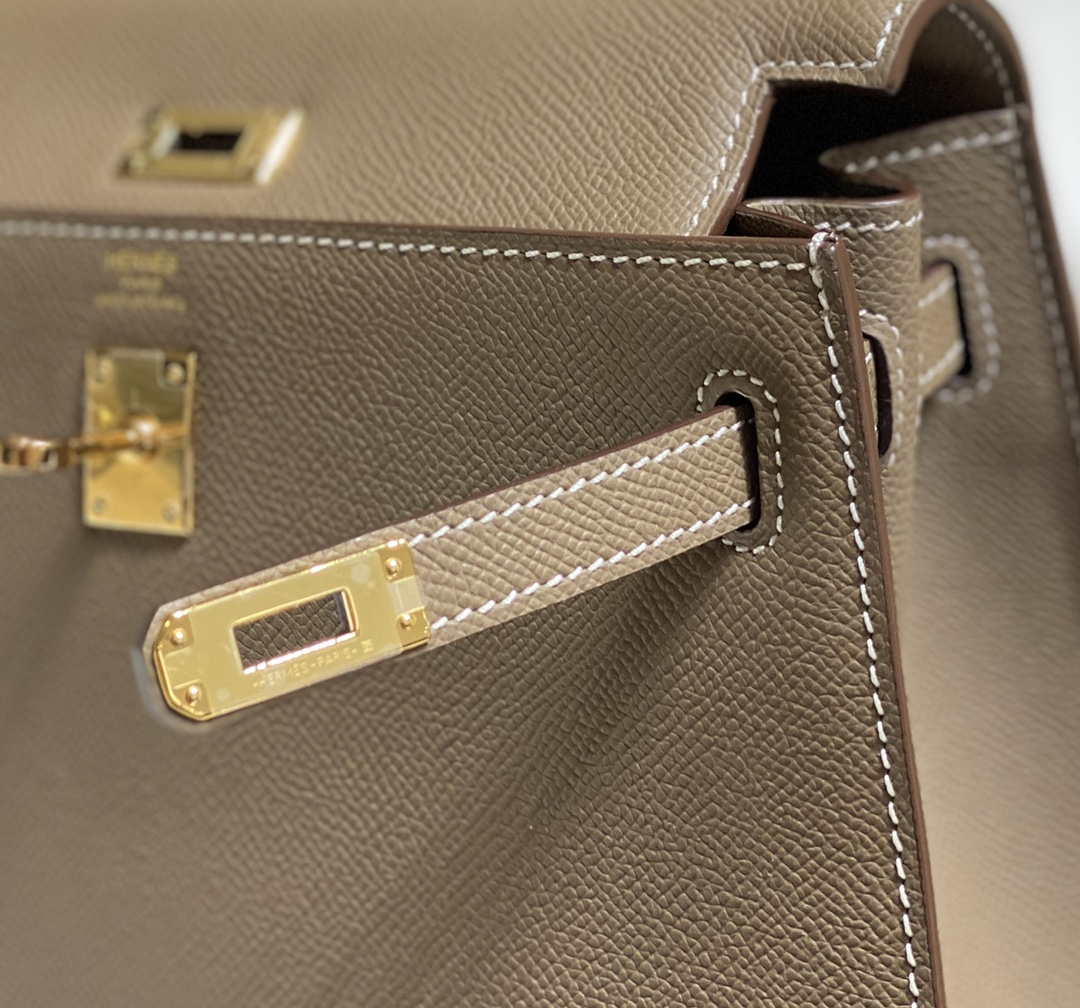 Hermes Sellier Kelly Epsom Leather Bag H213003