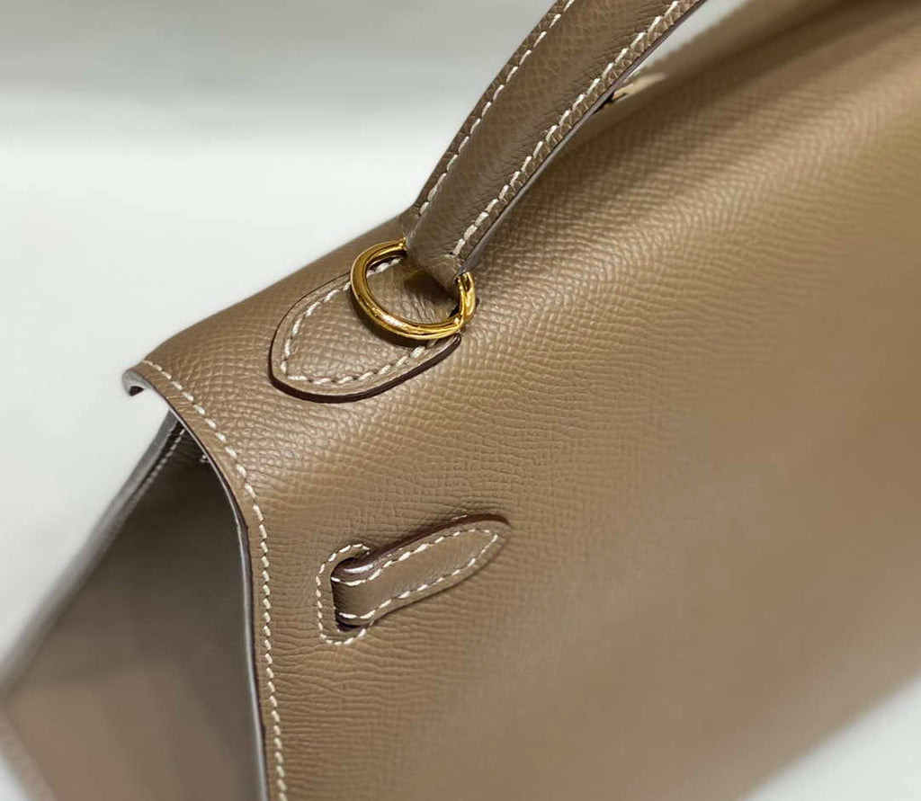 Hermes Sellier Kelly Epsom Leather Bag H213003