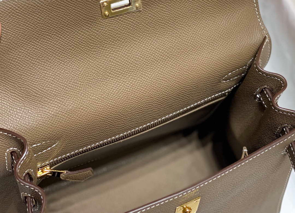 Hermes Sellier Kelly Epsom Leather Bag H213003