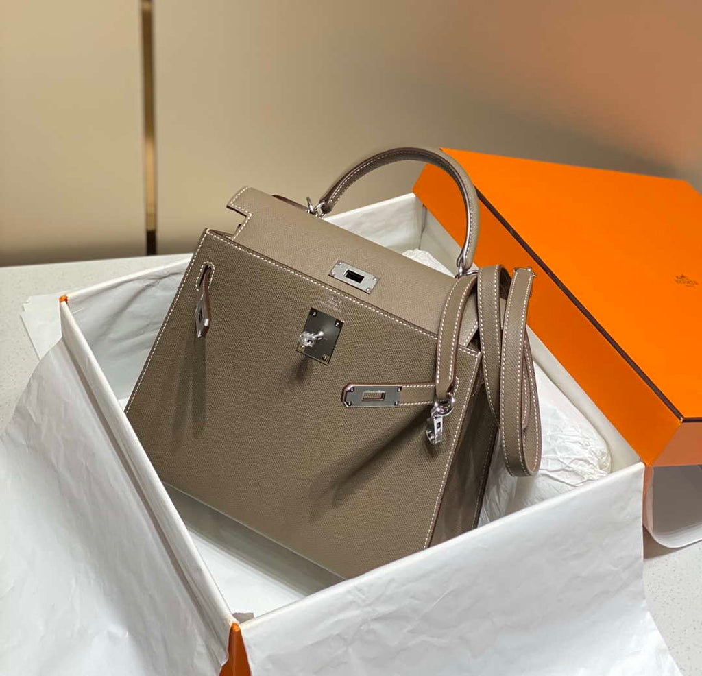 Hermes Sellier Kelly Epsom Leather Bag H213003