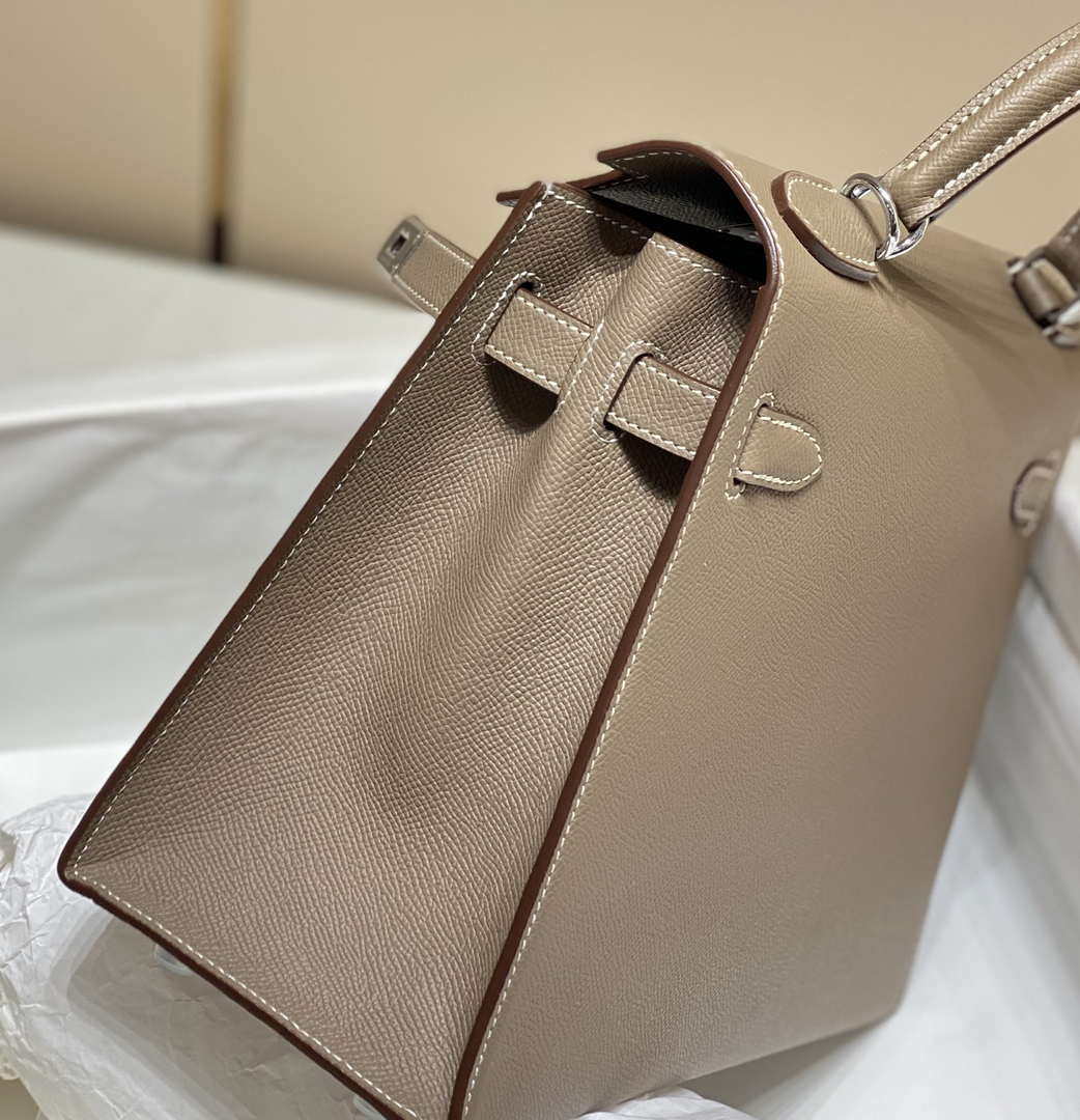 Hermes Sellier Kelly Epsom Leather Bag H213003