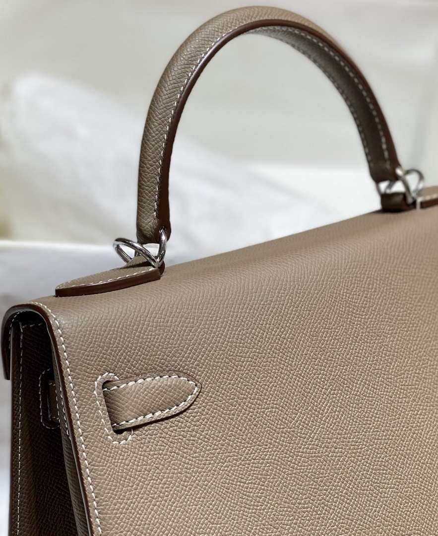 Hermes Sellier Kelly Epsom Leather Bag H213003