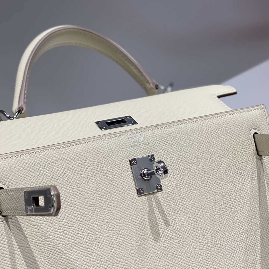 Hermes Sellier Kelly Epsom Leather Bag H213004