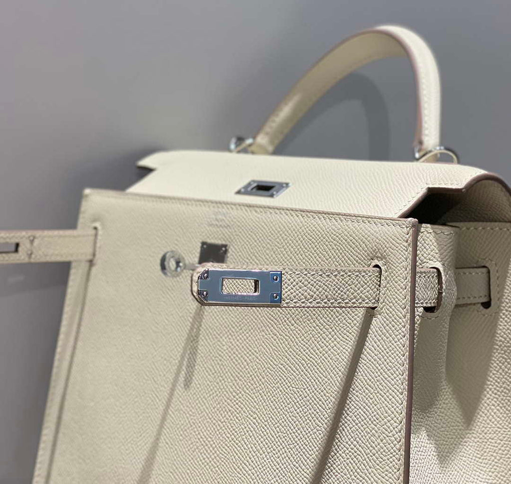 Hermes Sellier Kelly Epsom Leather Bag H213004