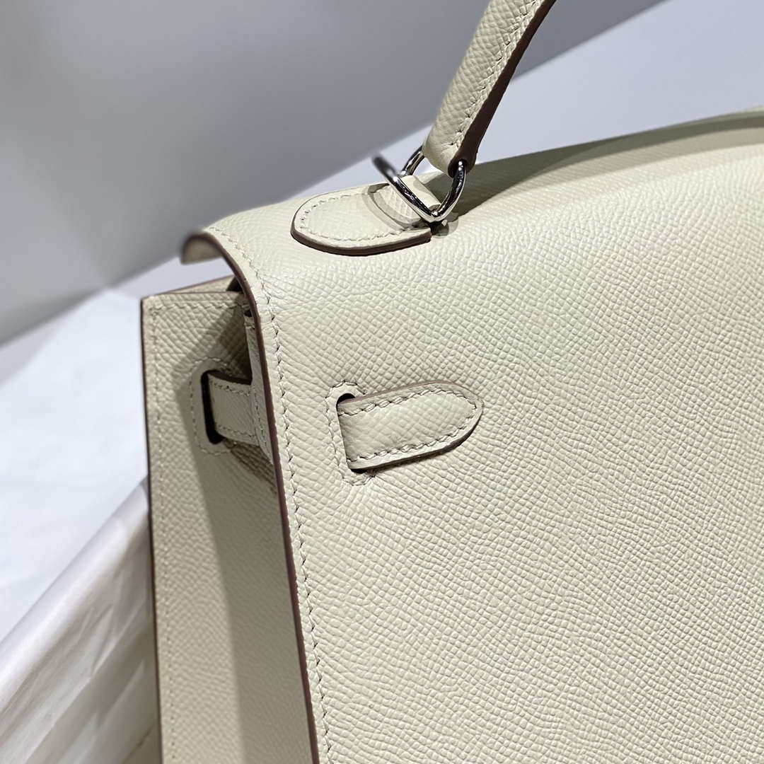 Hermes Sellier Kelly Epsom Leather Bag H213004
