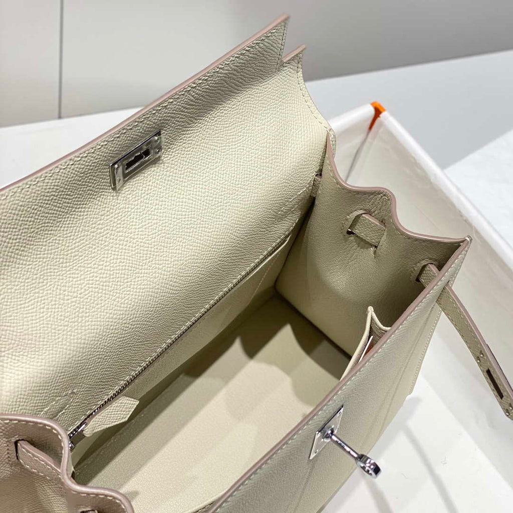 Hermes Sellier Kelly Epsom Leather Bag H213004