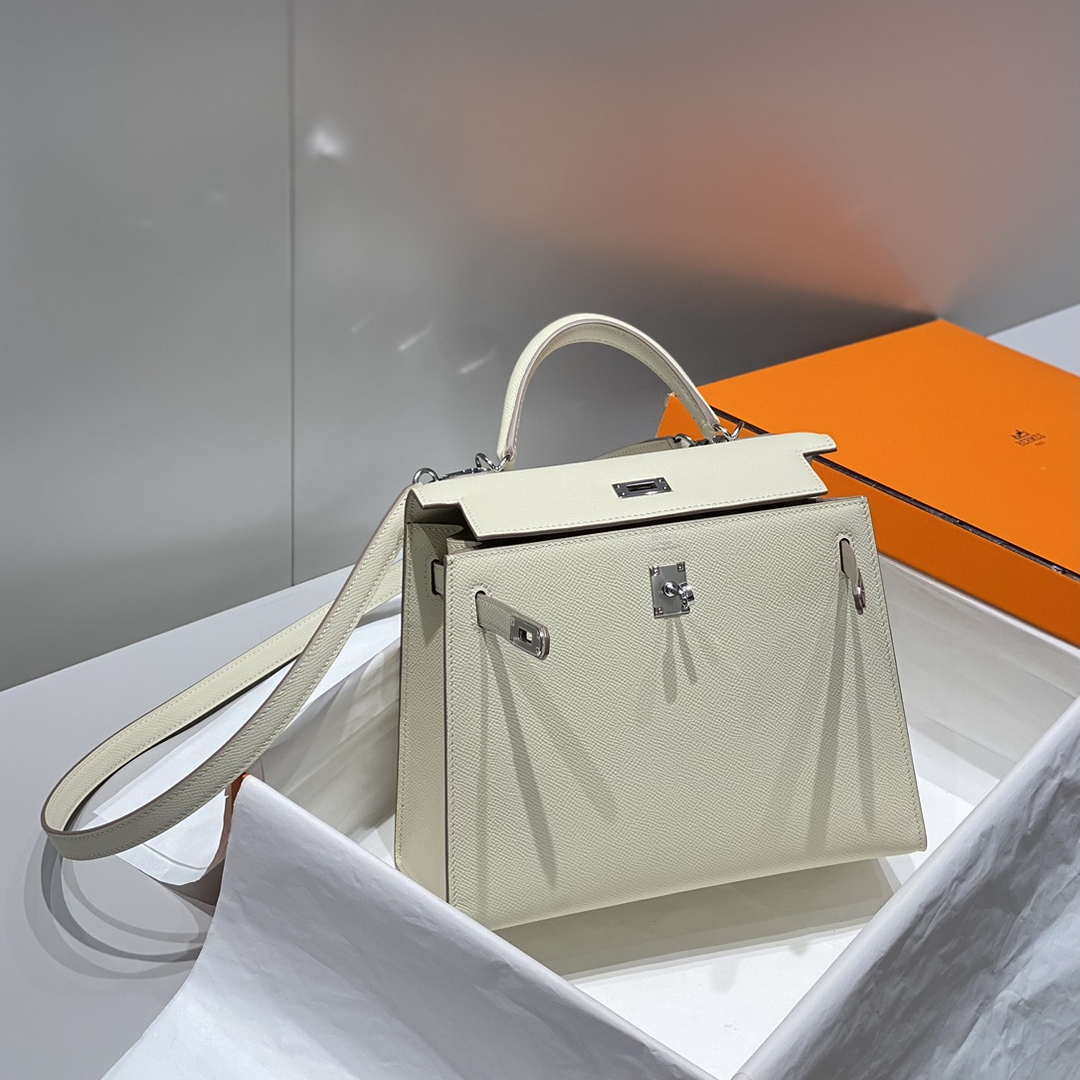 Hermes Sellier Kelly Epsom Leather Bag H213004