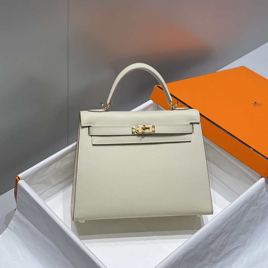 Hermes Sellier Kelly Epsom Leather Bag H213004