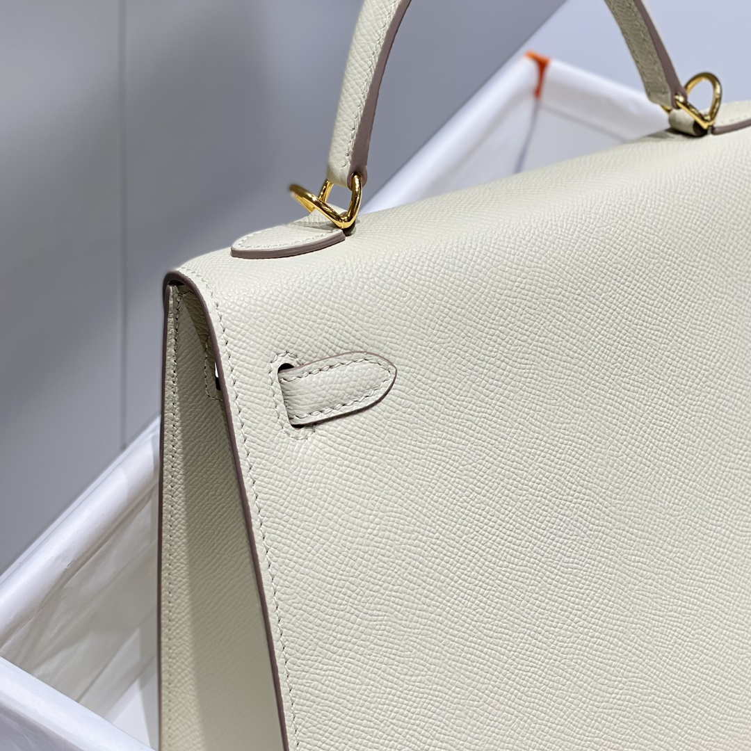 Hermes Sellier Kelly Epsom Leather Bag H213004