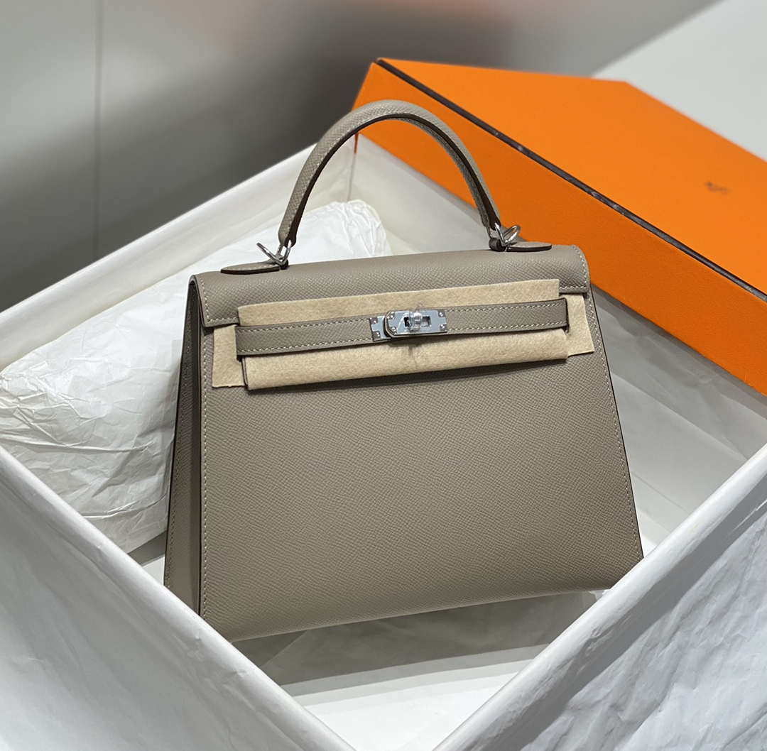Hermes Sellier Kelly Epsom Leather Bag H213005