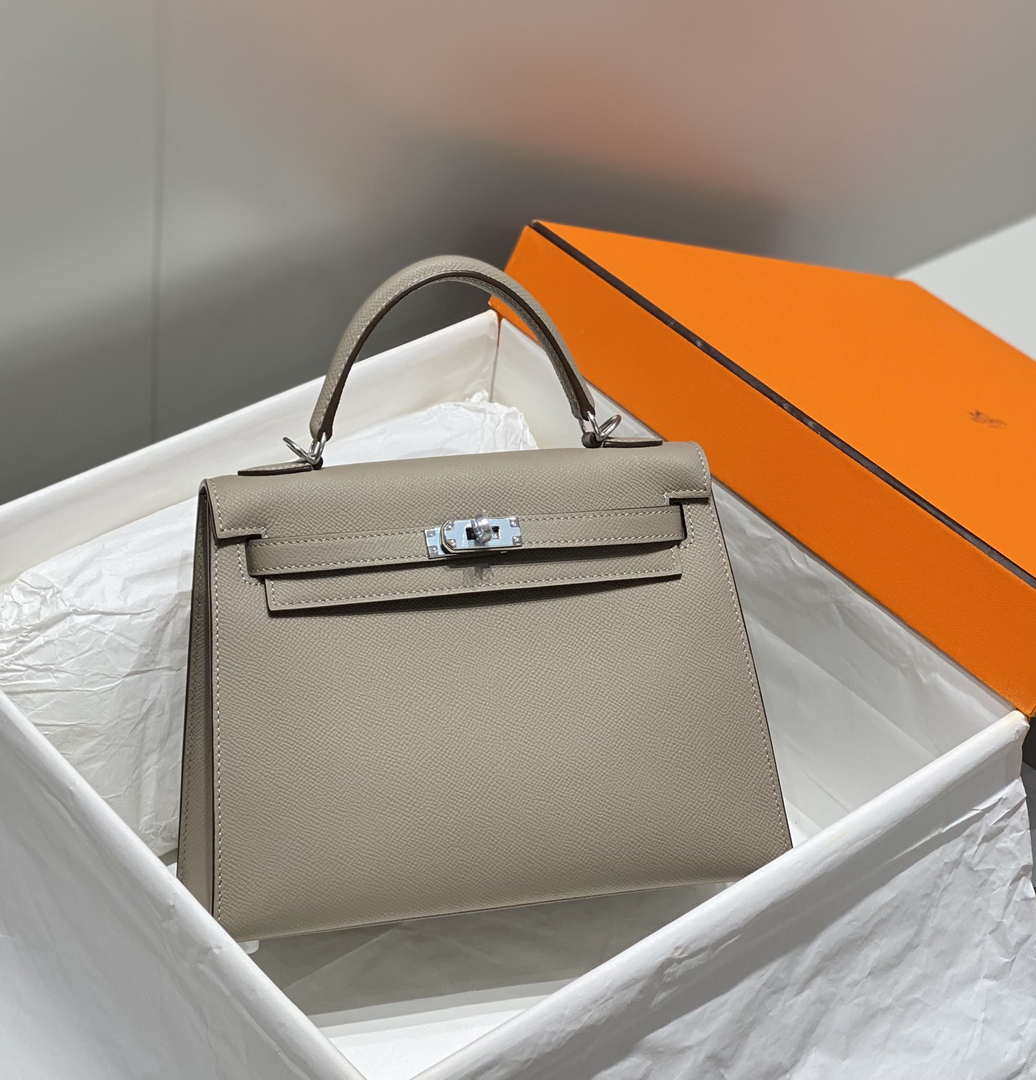 Hermes Sellier Kelly Epsom Leather Bag H213005