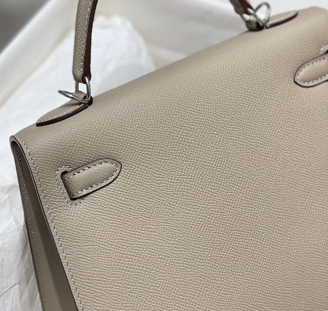 Hermes Sellier Kelly Epsom Leather Bag H213005