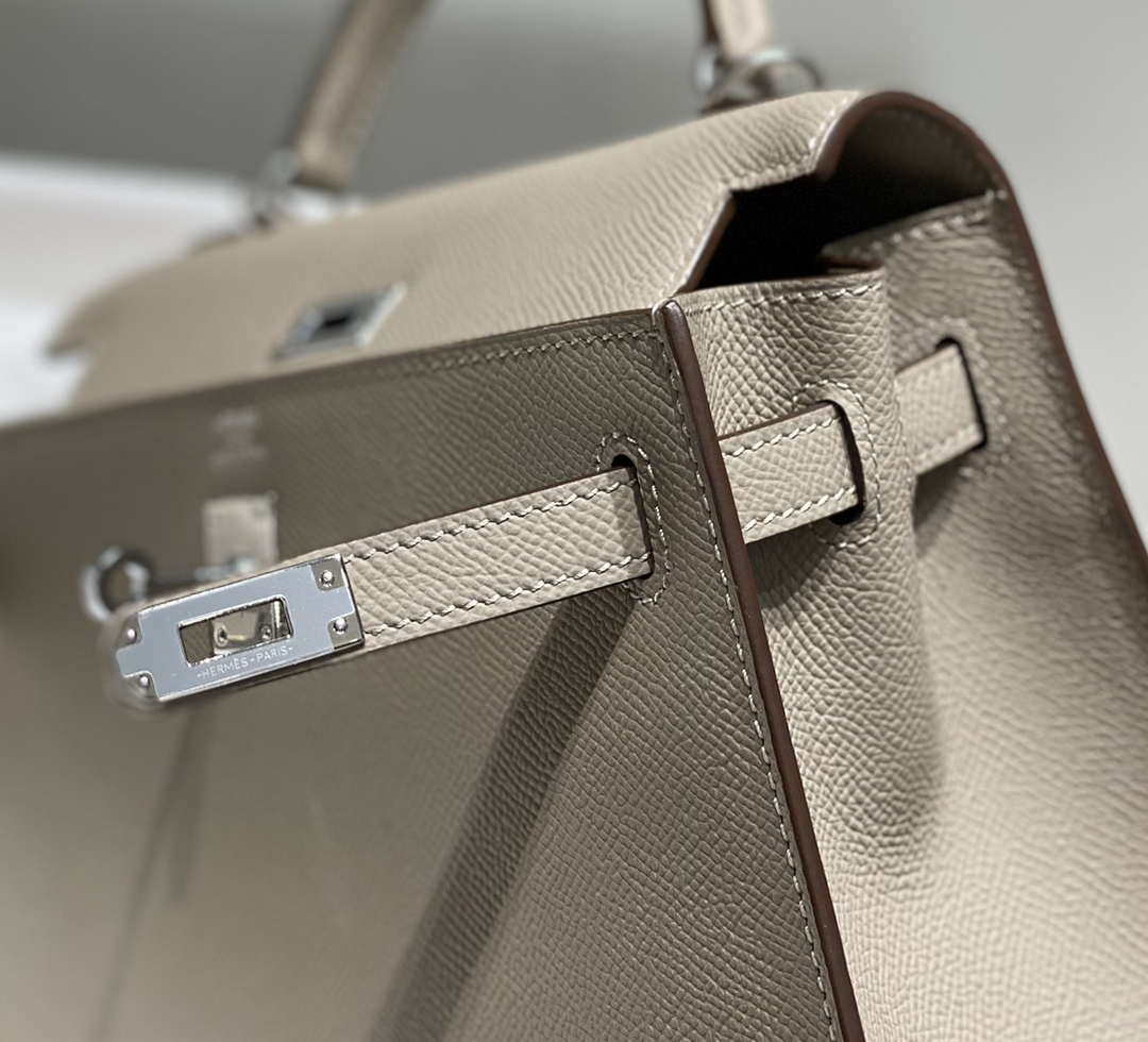 Hermes Sellier Kelly Epsom Leather Bag H213005