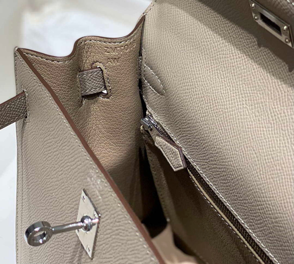 Hermes Sellier Kelly Epsom Leather Bag H213005