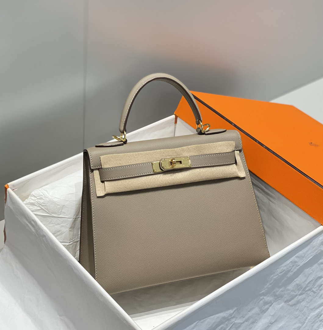Hermes Sellier Kelly Epsom Leather Bag H213005