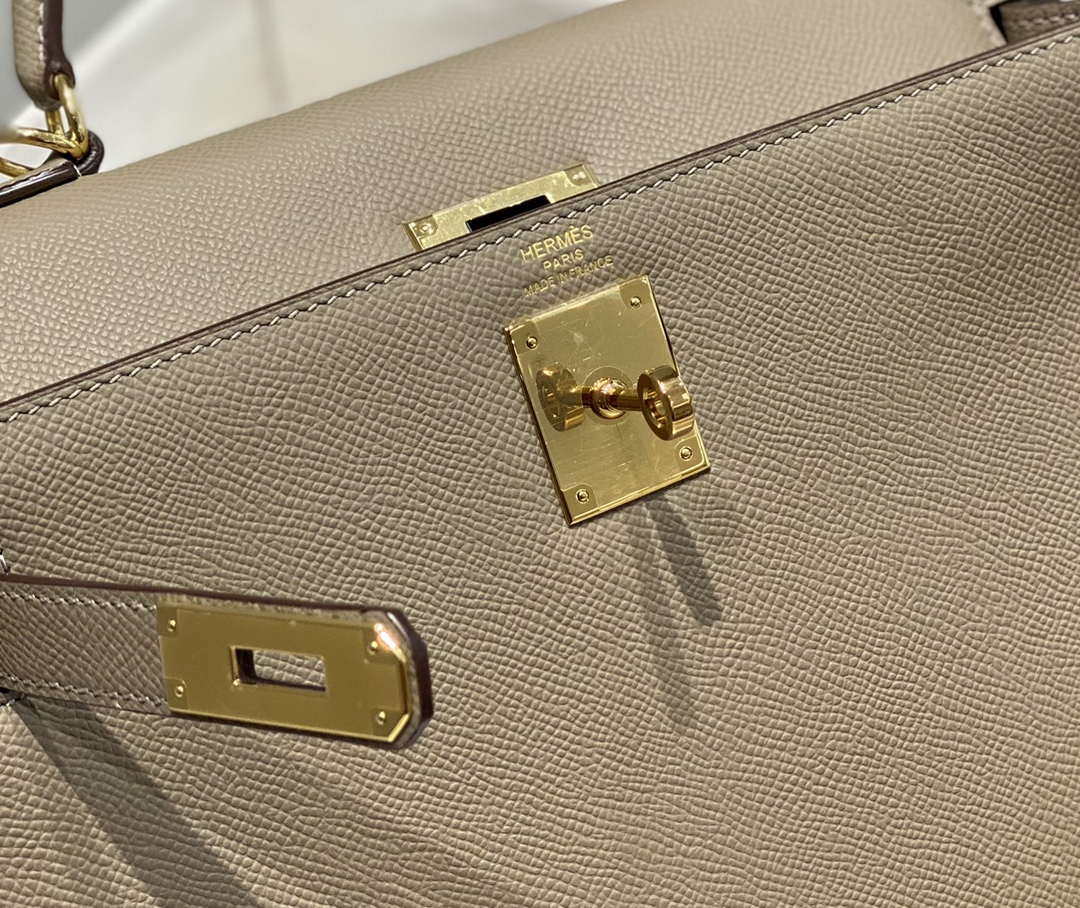 Hermes Sellier Kelly Epsom Leather Bag H213005