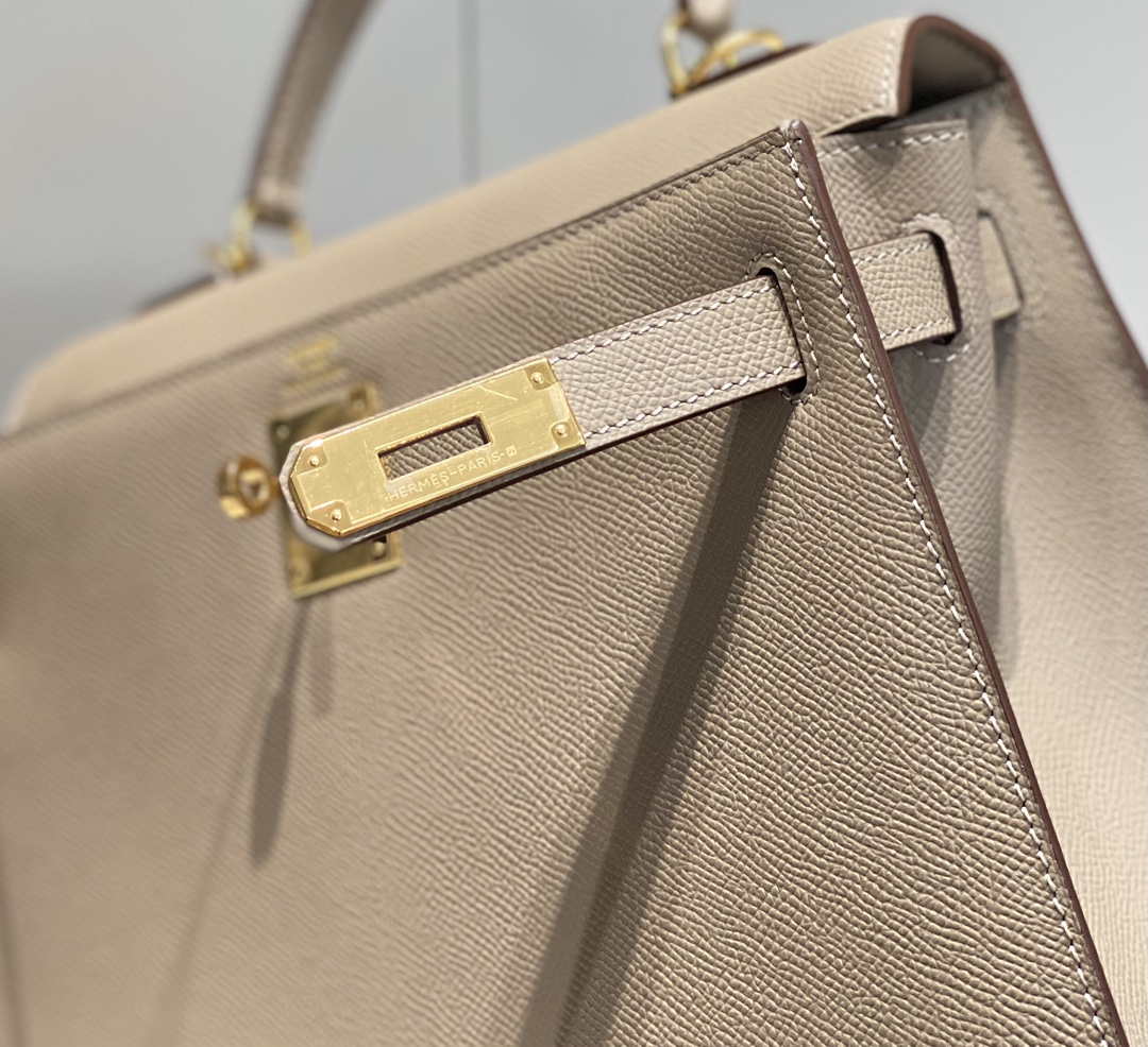 Hermes Sellier Kelly Epsom Leather Bag H213005