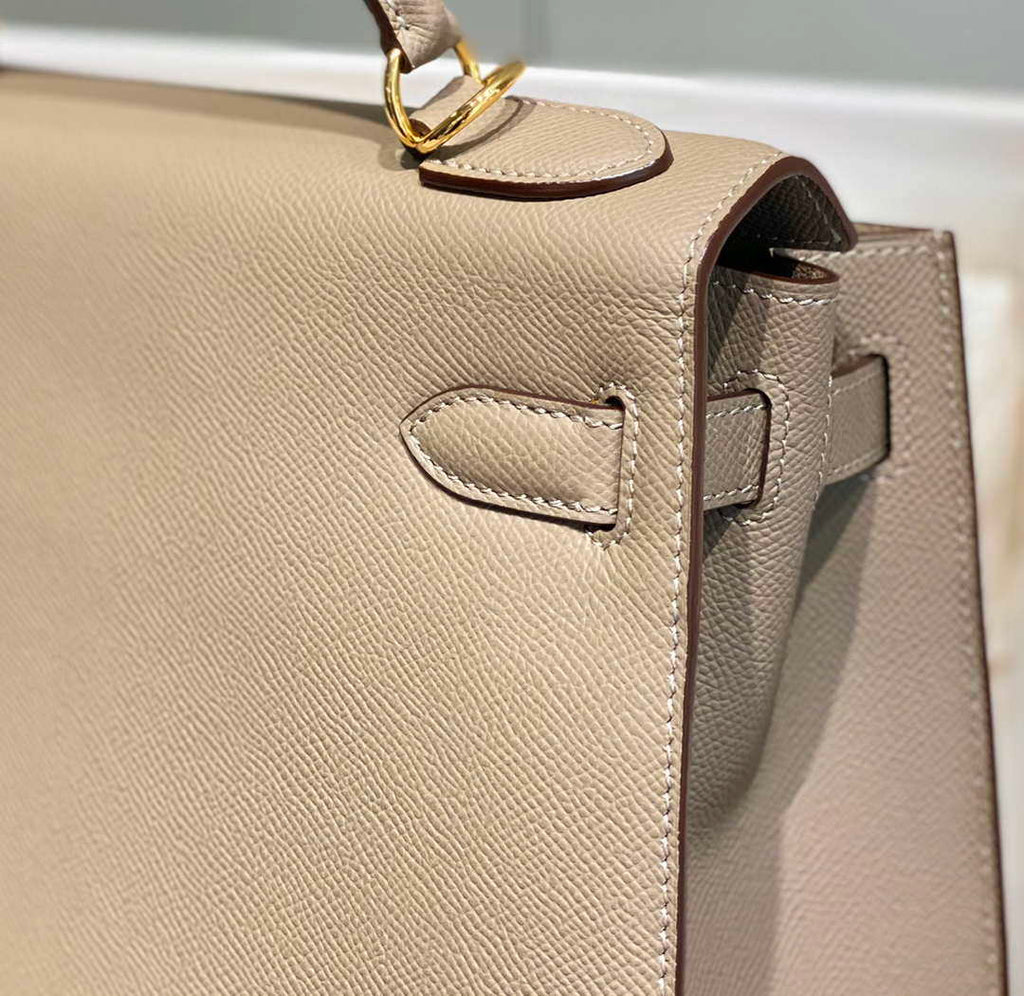 Hermes Sellier Kelly Epsom Leather Bag H213005