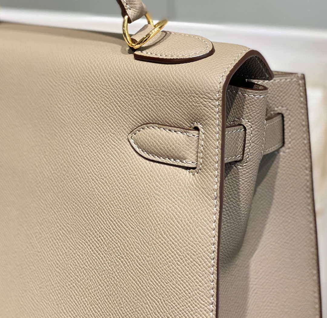 Hermes Sellier Kelly Epsom Leather Bag H213005