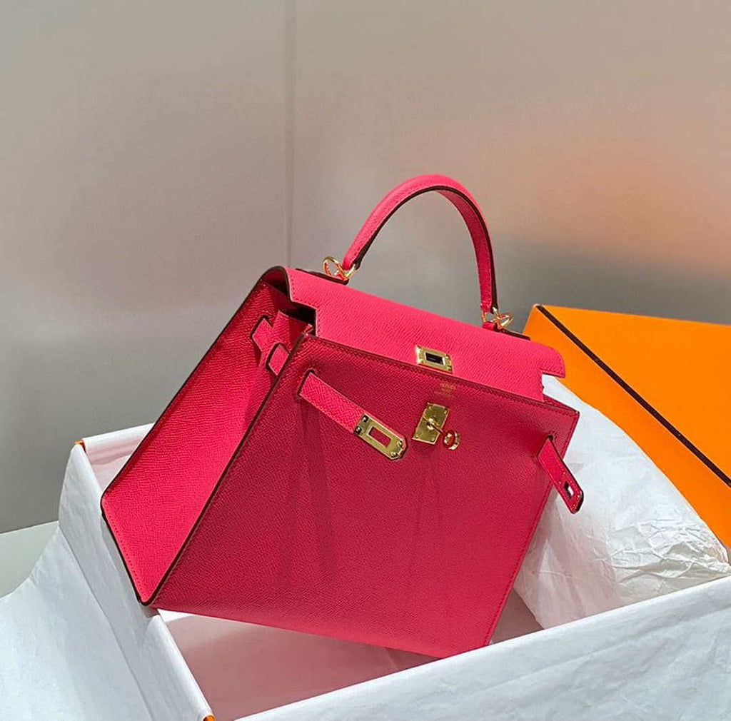 Hermes Sellier Kelly Epsom Leather Bag H213007