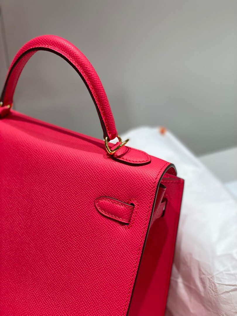 Hermes Sellier Kelly Epsom Leather Bag H213007