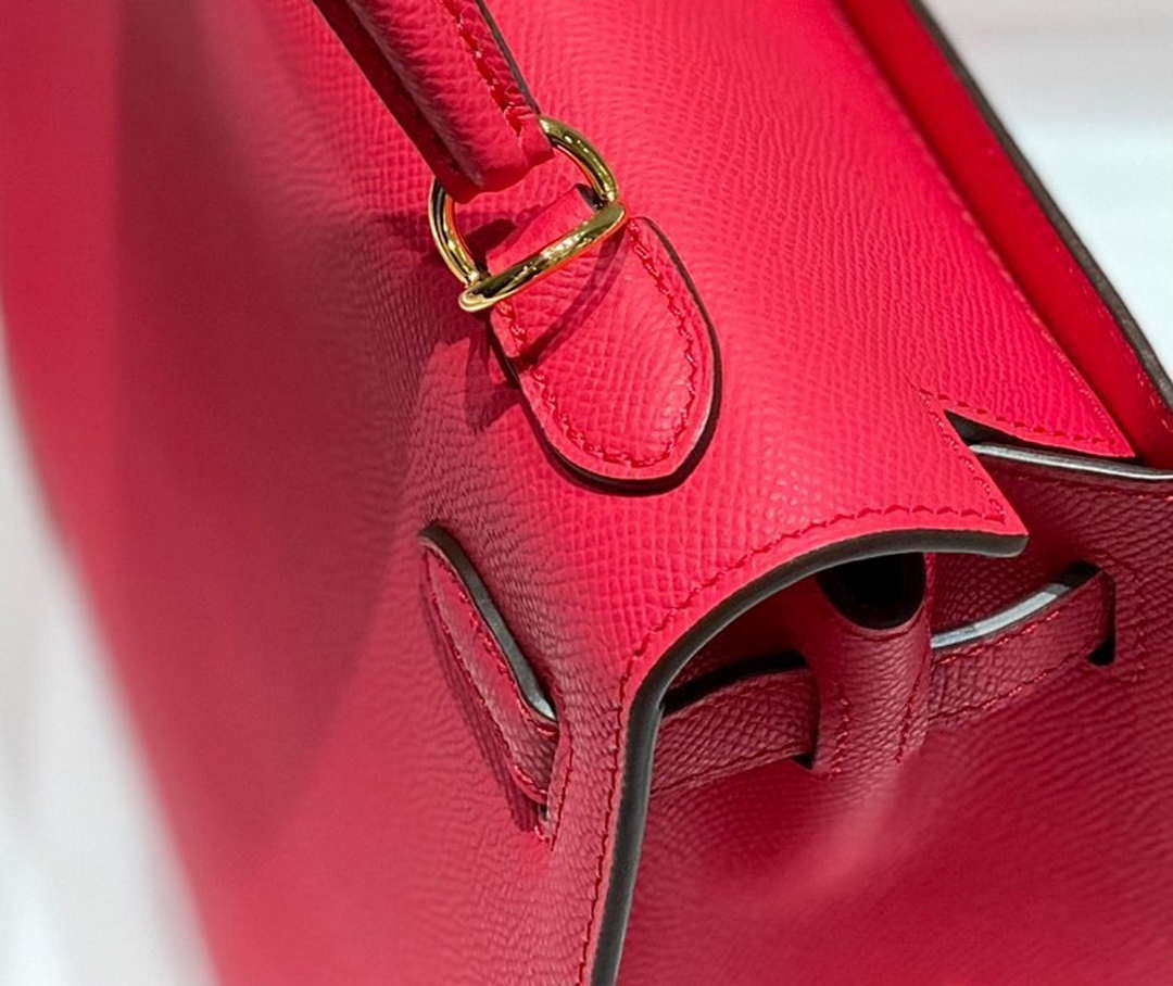 Hermes Sellier Kelly Epsom Leather Bag H213007