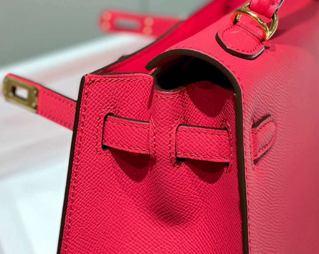 Hermes Sellier Kelly Epsom Leather Bag H213007