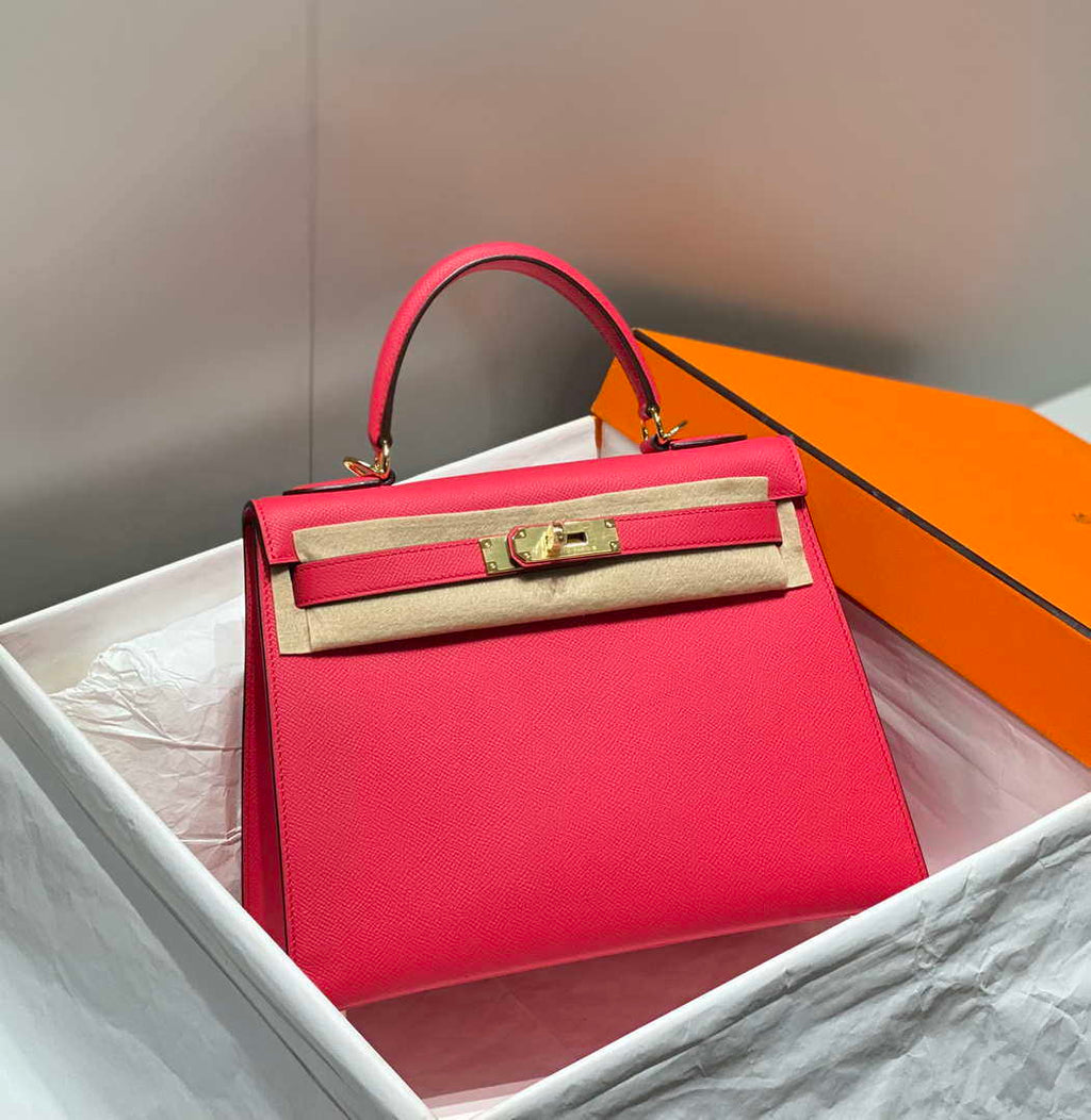Hermes Sellier Kelly Epsom Leather Bag H213007
