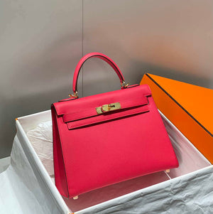 Hermes Sellier Kelly Epsom Leather Bag H213007 - 25cm x17 x 7 cm - View 13