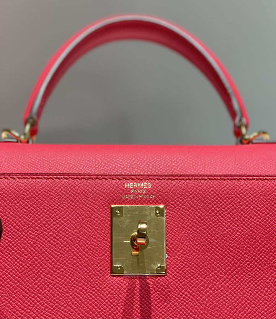 Hermes Sellier Kelly Epsom Leather Bag H213007