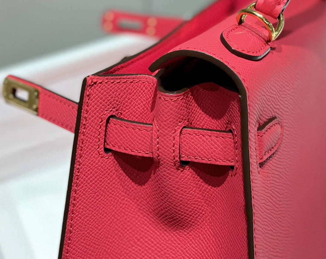 Hermes Sellier Kelly Epsom Leather Bag H213007