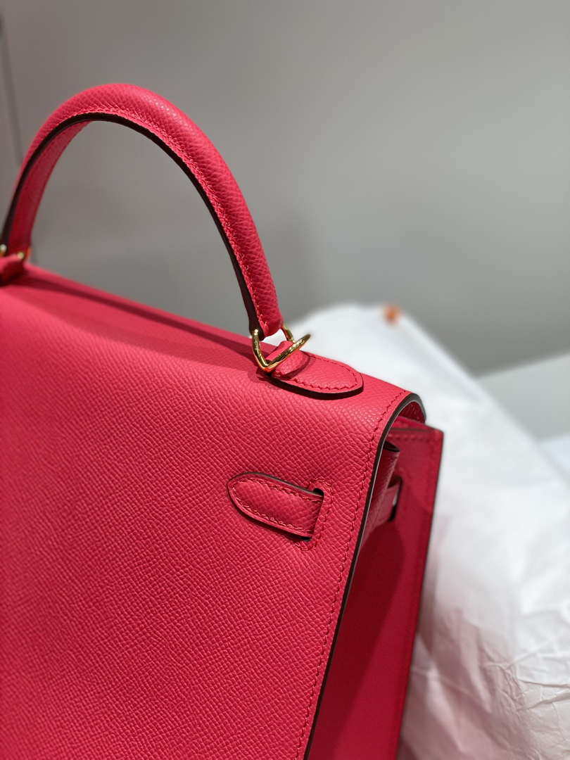 Hermes Sellier Kelly Epsom Leather Bag H213007