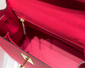 Hermes Sellier Kelly Epsom Leather Bag H213007 - 25cm x17 x 7 cm - View 18