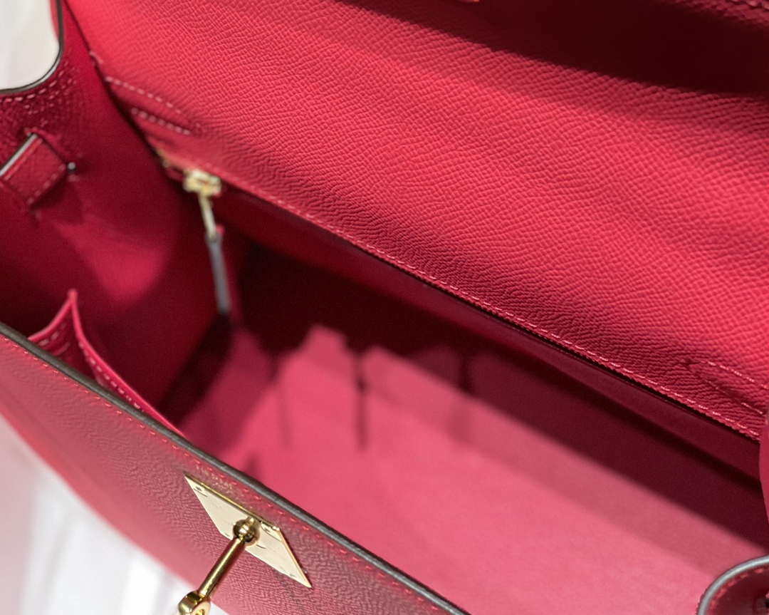 Hermes Sellier Kelly Epsom Leather Bag H213007