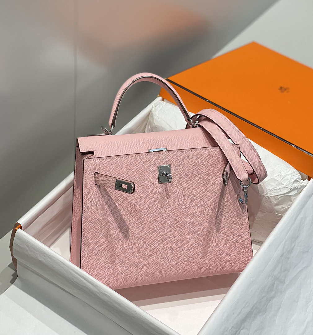 Hermes Sellier Kelly Epsom Leather Bag H213008