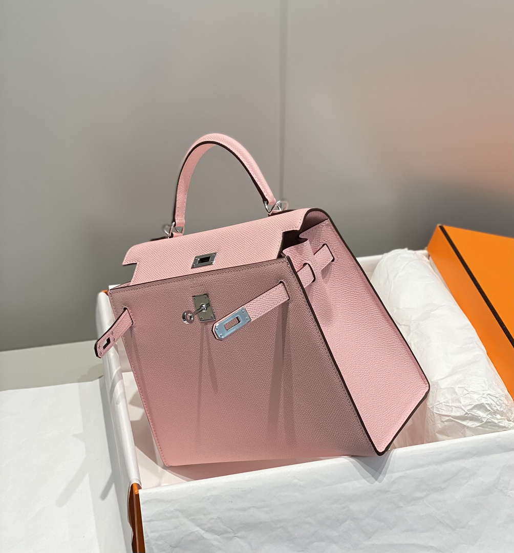 Hermes Sellier Kelly Epsom Leather Bag H213008