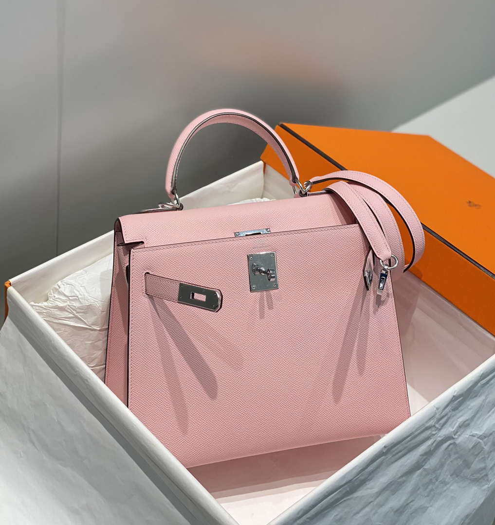 Hermes Sellier Kelly Epsom Leather Bag H213008