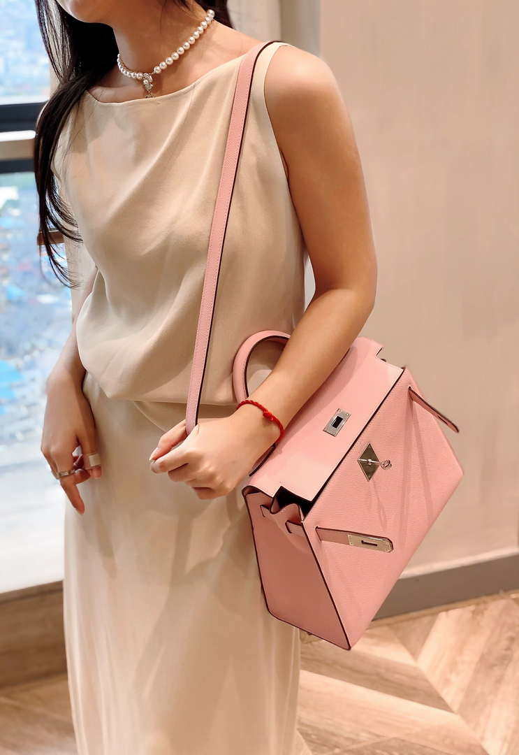 Hermes Sellier Kelly Epsom Leather Bag H213008