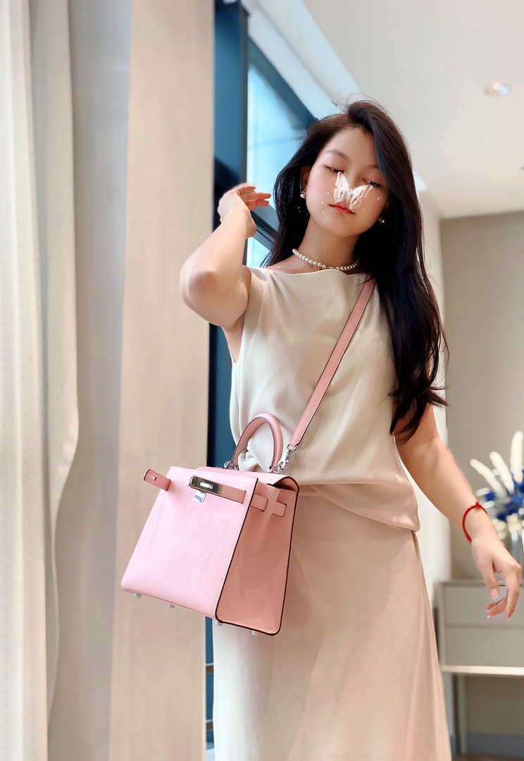 Hermes Sellier Kelly Epsom Leather Bag H213008