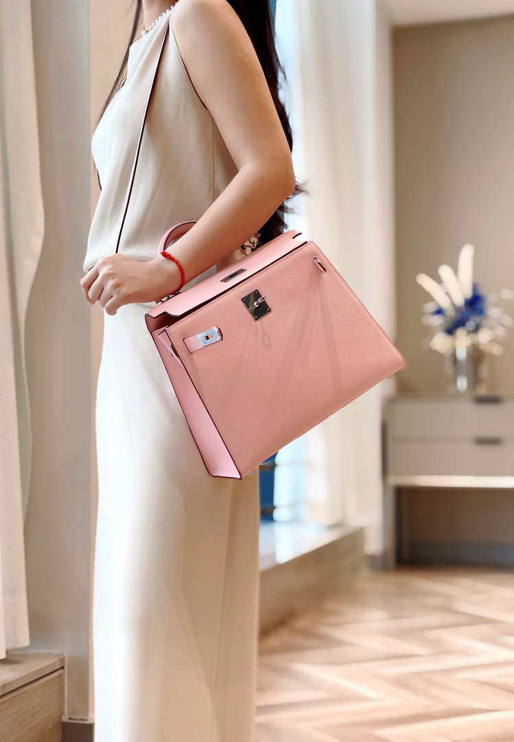 Hermes Sellier Kelly Epsom Leather Bag H213008