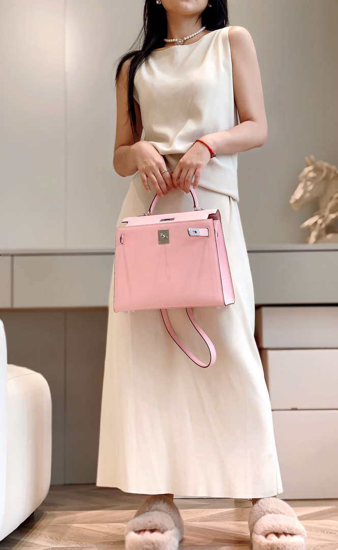 Hermes Sellier Kelly Epsom Leather Bag H213008
