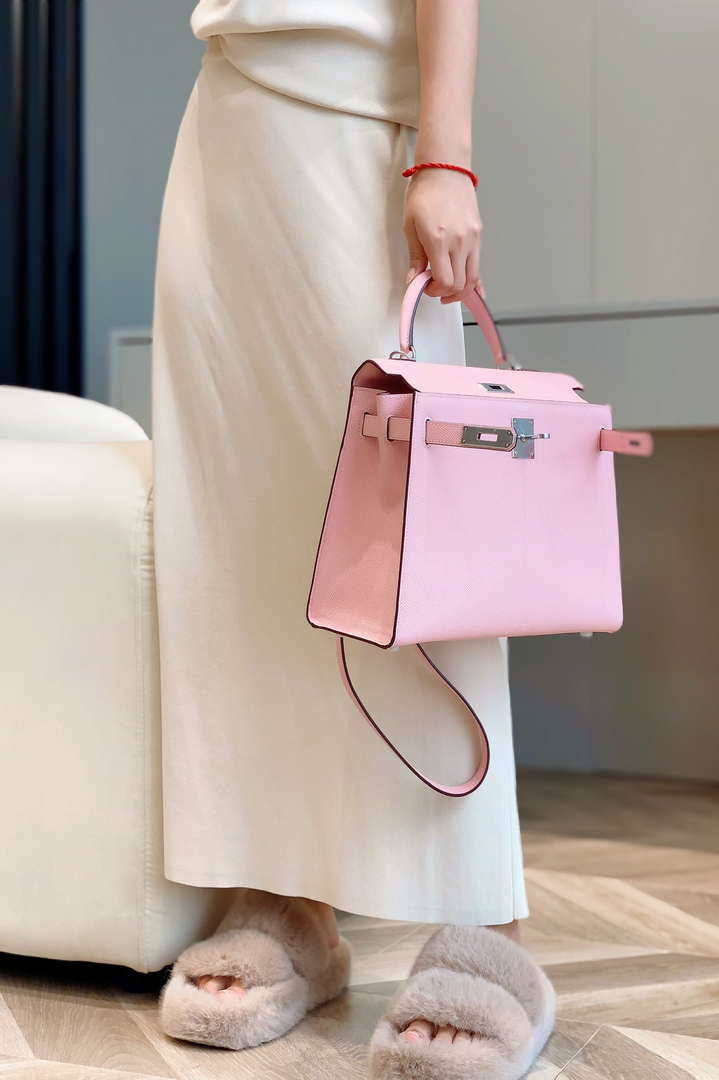 Hermes Sellier Kelly Epsom Leather Bag H213008