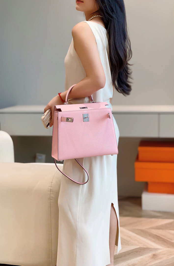 Hermes Sellier Kelly Epsom Leather Bag H213008